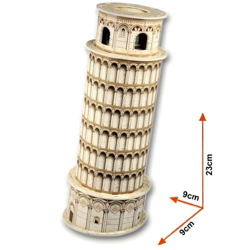3D пазл CubicFun Mini Пизанская башня 8 шт S3008h